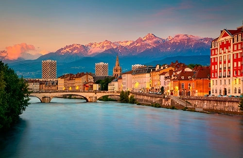 Grenoble by private jet