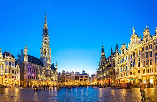 Brussels by private jet