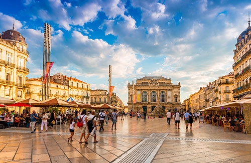 Montpellier by private jet