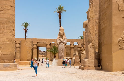 Luxor by private jet