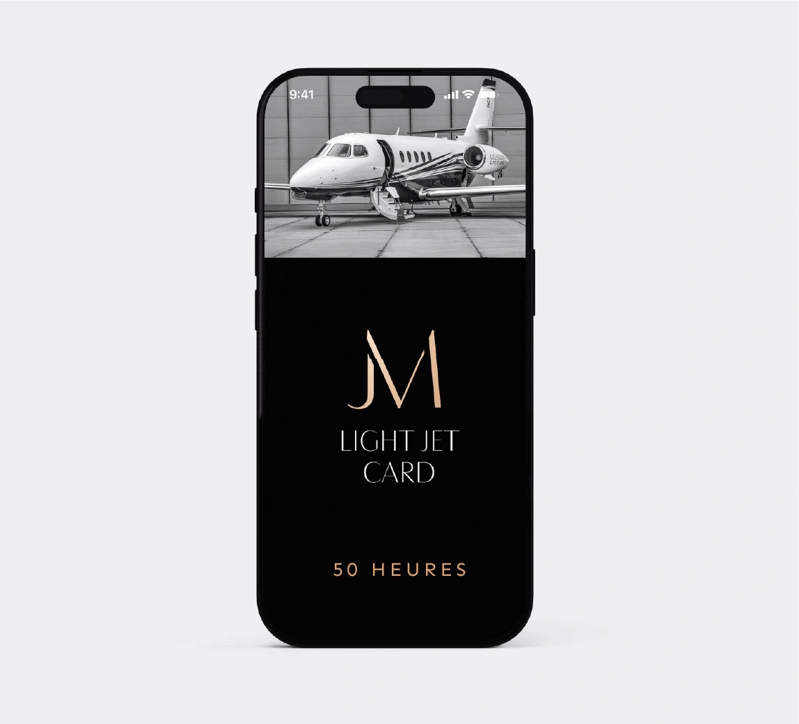 Light Jet Card - private jet rental