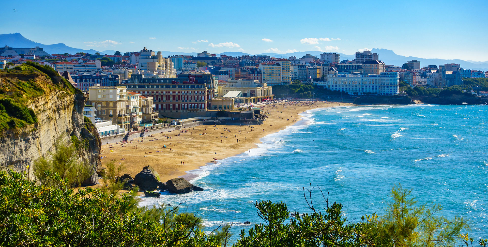 Biarritz by private jet
