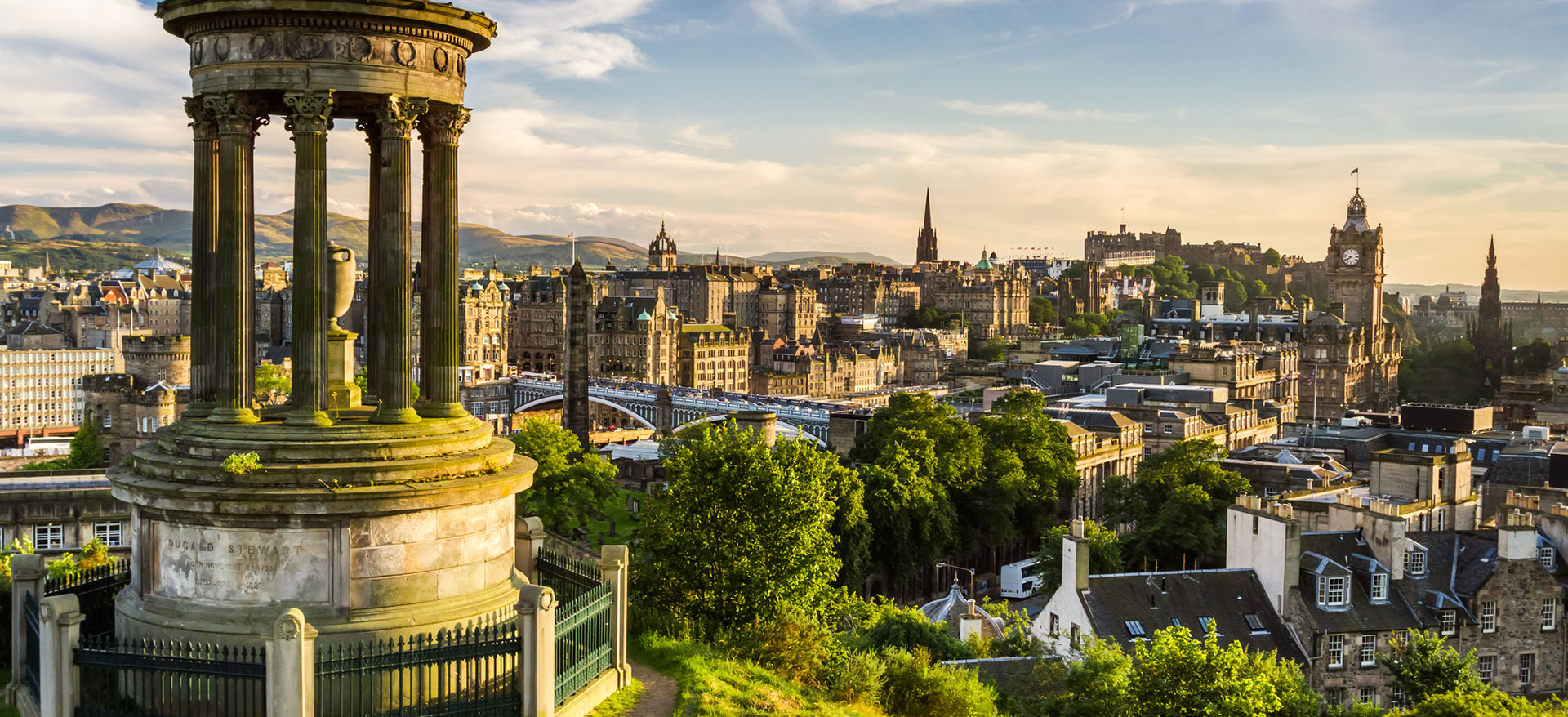 Edinburgh by private jet