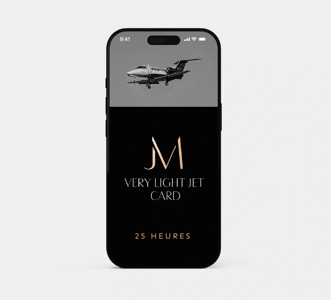 Very Light Jet Card - private jet rental