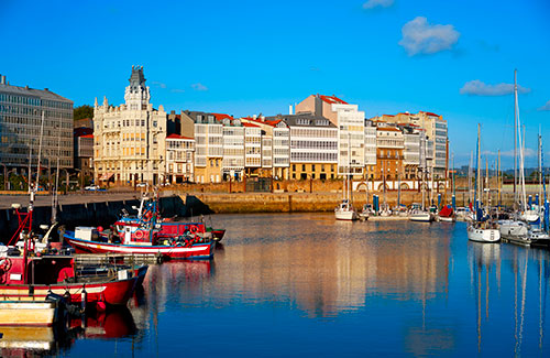 Coruña by private jet