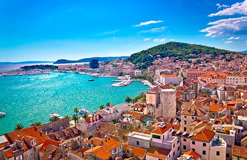 Split by private jet