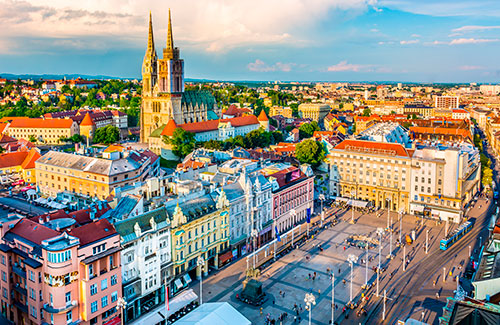 Zagreb by private jet