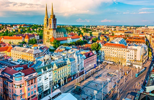 Zagreb by private jet